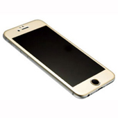 iPhone6用　フルカバー立体パネル　アルミニウム/ガラスパネル製