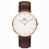 Daniel Wellington メンズ腕時計 DAPPER 40mm BRISTOL