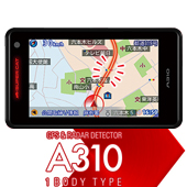 Yupiteru  GPS&レーダー探知機　SUPER CAT　３年間保証付　A310